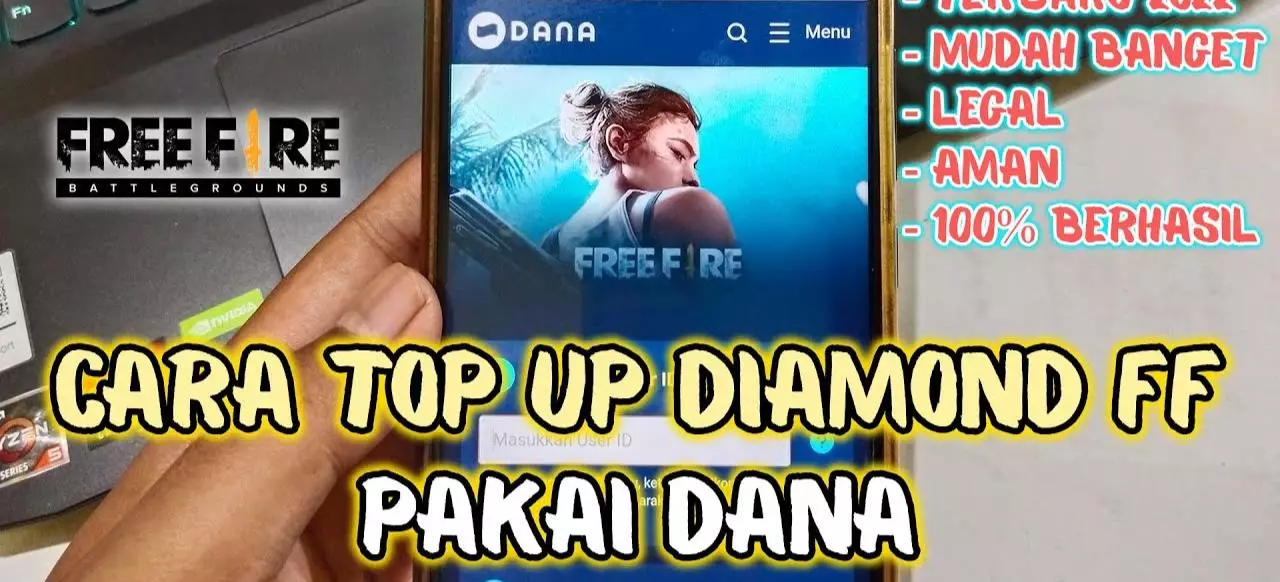 Top Up Free Fire Termurah via DANA Maret 2025 untuk Pemula